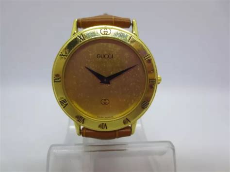 prezzo gucci usato orologio placcato|Gucci 3000M .